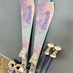 お引取り限定 STREULE シュトロイレ ST-JG ジュニアスキー4点セット 板