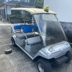 2404茨城 ゴルフカート 散策 散歩 型式不明 ガソリンエンジン 畑