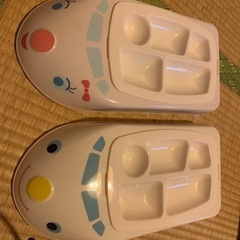 キッズプレート新幹線2セット