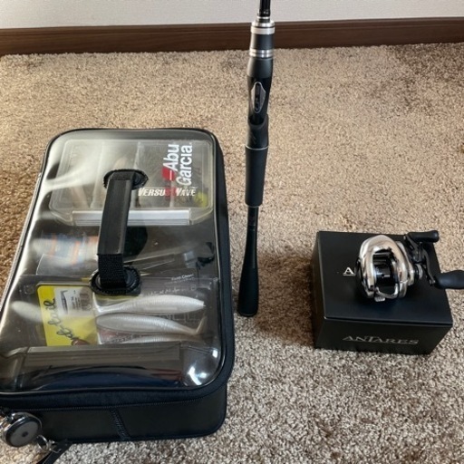 バス釣りセット　19アンタレス アドレナ