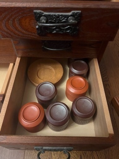 長火鉢　火鉢　引出し 中古品