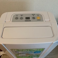 【美品】YAMAZEN  除湿機 コンプレッサー式の画像