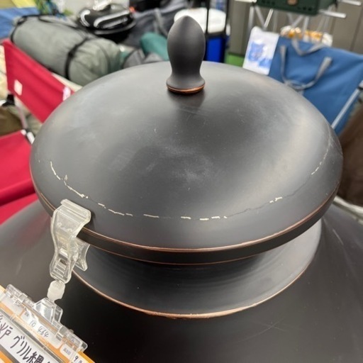 屋外暖炉　グリル網つき　OUTDOOR FIRE COOKING PIT