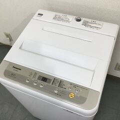 (1/21受渡済)JT5107【Panasonic/パナソニック 5.0㎏洗濯機】美品 2018年製 NA-F50B12 家電 洗濯 全自動洗濯機 簡易乾燥機能付