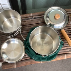 キャンプ用具一式の画像