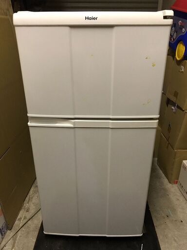 Haier ハイアール 2ドア 冷凍冷蔵庫 98L（冷蔵66L、冷凍32L） JR-N100C 2009年製
