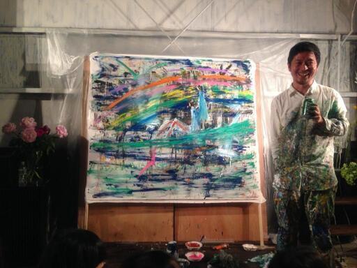 近藤康平さんの絵画