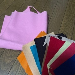 フェルト生地　ハンドメイド　の画像