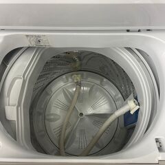 【レガストック川崎本店】パナソニック 全自動洗濯機 洗濯 5kg つけおきコース搭載 シャンパン NA-F50B12-N　2019年製　ホワイトの画像