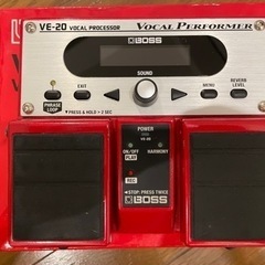 BOSS VE-20 VOCAL PROCESSOR