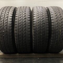 BS BLIZZAK VL1 195/80R15 107/105N LT 15インチ スタッドレス 4本 ハイエース キャラバン等　(VTK585)クレジットカード QRコード決済可能