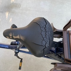 子供乗せ自転車（後部チャイルドシート付き）の画像