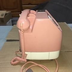 当時物　ピンク公衆電話の画像