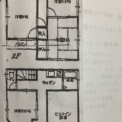 早いもの勝ち！西坂戸２階建戸建安く貸します。ペット可、外国人可、生活保護可、 - 不動産