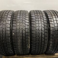 DUNLOP WINTER MAXX WM02 185/65R15 15インチ スタッドレス 4本 2019年製 ティーダ ノート フリード デミオ等　(VTO593) クレジットカード QRコード決済可能