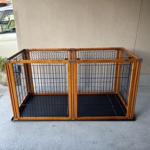 ペット用 木製3WAYサークル 6面90H リッチェル Richell