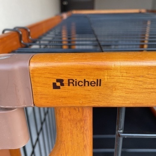 ペット用 木製3WAYサークル 6面90H リッチェル Richell