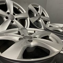 AGA TAS Japan 社外ホイール 17インチ 4本 7.5J5HPCD112+25 audiキャップ audi/A6オールロードクワトロ等　(VHE328)クレジットカード QRコード決済可能