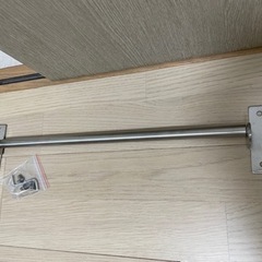 未使用☆IKEAステンレスレールの画像