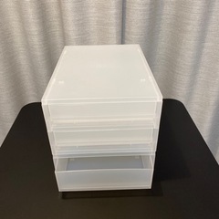 無印良品　ポリプロピレン収納ケース2個セットの画像