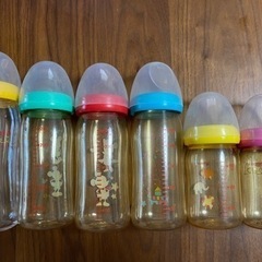 【お譲り先決定】ピジョン母乳実感　哺乳瓶　ミルトンケースの画像