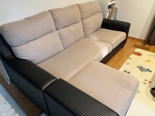 3人掛け　カウチソファー