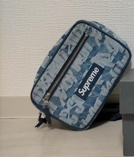 ウエストバッグ Supreme 22ss Fat Tip Jacquard Denim Waist Bag