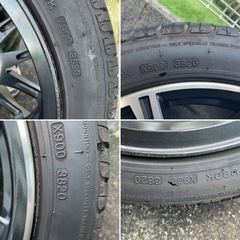 86(ZN6)後期純正ホイール＋走行浅タイヤの画像