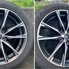 86(ZN6)後期純正ホイール＋走行浅タイヤの画像