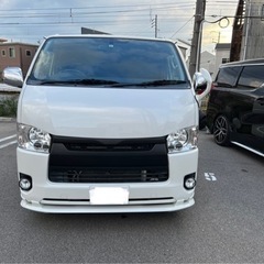 ハイエースバン！スーパーGL極上カスタム車！6万キロ！バイパーセ...