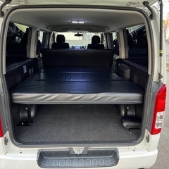 ハイエースバン！スーパーGL極上カスタム車！6万キロ！バイパーセキュリティー付きで装備充実！内外装美車！車検満タン即乗り可！の画像