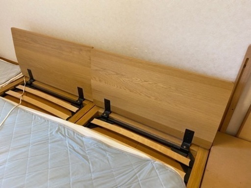 無印良品　ヘッドボード　シングル2セット　旧品