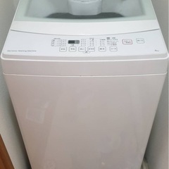 お譲り先、決定しております　室内のみで使ってました　ニトリ洗濯機6キロ