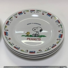 スヌーピー皿　スヌーピースープ皿の画像