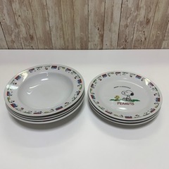 スヌーピー皿　スヌーピースープ皿