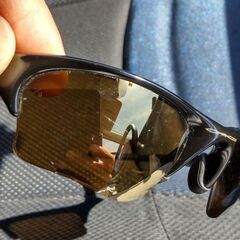 OAKLEY　オークリー　偏光レンズ　ブラックフレームの画像