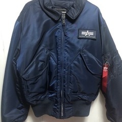 【Lサイズ】アルファインダストリーズ　フライトジャケットcwu-45p