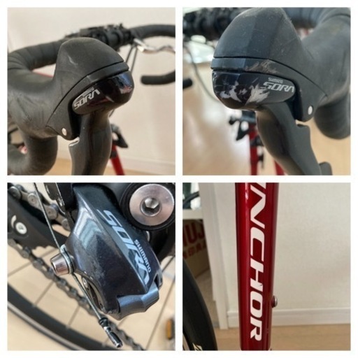 アンカー クロモリ NEOCOT RNC3 レッド