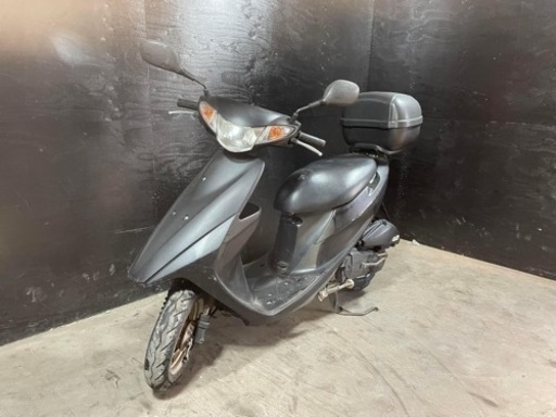 買取強化中！！★お支払い総額3.8万円★ スズキ アドレスV50 CA42A リアボックス付き！4スト、インジェクション♪ 低燃費！通勤通学に！関東圏内即日配送可能です！