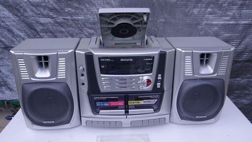 ●AIWA　ＣＤキャリーコンポーネントシステム　断捨離処分
