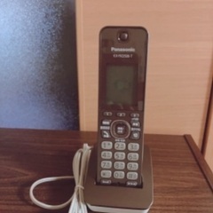 パナソニック電話機(ファックス、子機付き)の画像