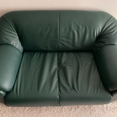 2人がけソファ、お譲りいたします。の画像