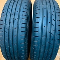 195/65R15 タイヤ2本 タイヤはどちらも良好な状態です。