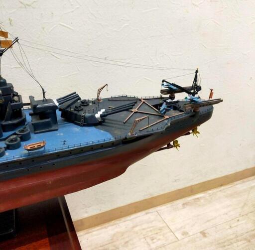 直接引き取り限定！大迫力全長102cm！戦艦 プラモデル