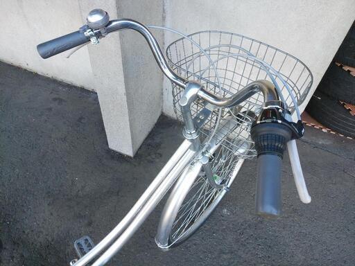 取引決定しました。防犯登録料込み！札幌市内配達無料。中古ママチャリ26インチ　シルバー。