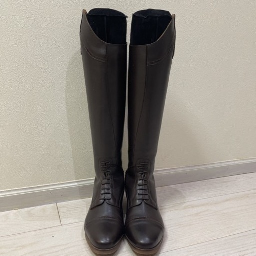 ブロギーニ　本革ロングブーツ　乗馬　新品未使用