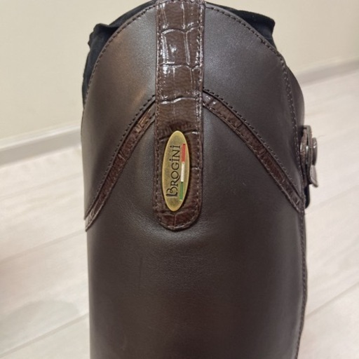 ブロギーニ　本革ロングブーツ　乗馬　新品未使用