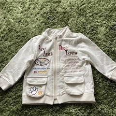 白の子供服　サイズ90 ほぼ新品ですの画像
