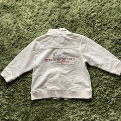 白の子供服　サイズ90 ほぼ新品ですの画像