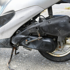 HONDA ライブDIO ディオ 2st  AF34 実働 原付 スクーターの画像